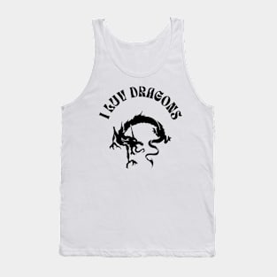 I LUV DRAGONS Tank Top